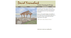 Desktop Screenshot of dytimberframing.com